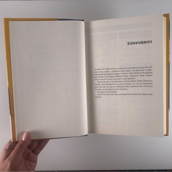 2/$50 -  Star Wars - Fate of the Jedi - Backlash by Aaron Allston - Picture 10 of 16